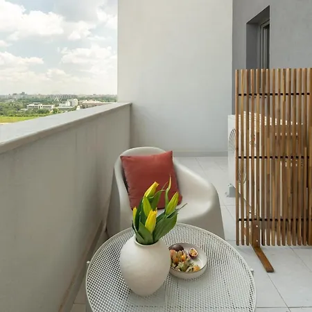Apartment Skyline Penthouse - New Building - Parking